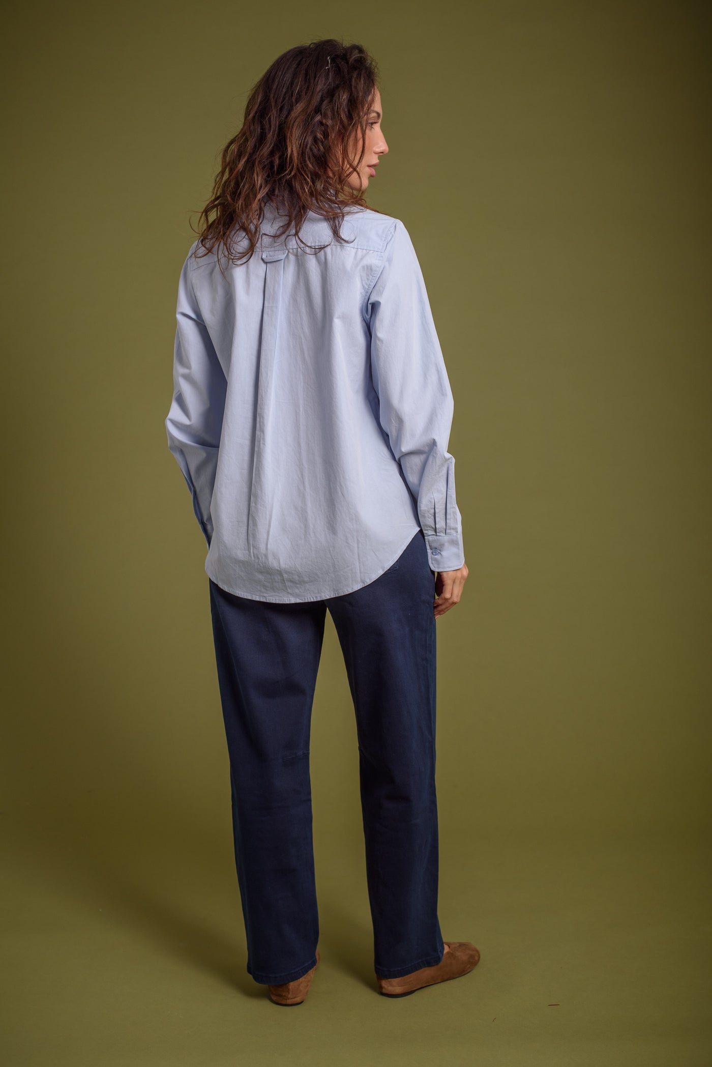 Camisa Luisa Celeste