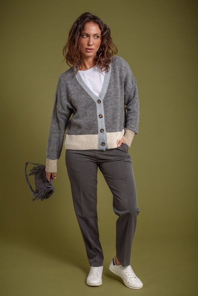 Cardigan Roma Gris