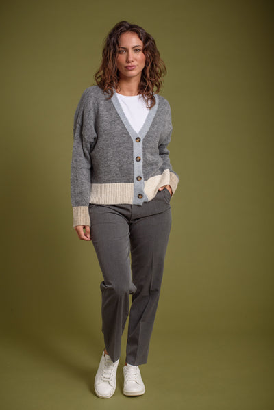 Cardigan Roma Gris