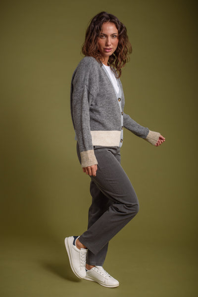 Cardigan Roma Gris