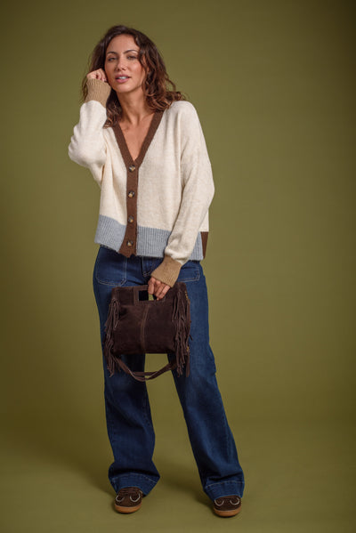 Cardigan Roma Beige