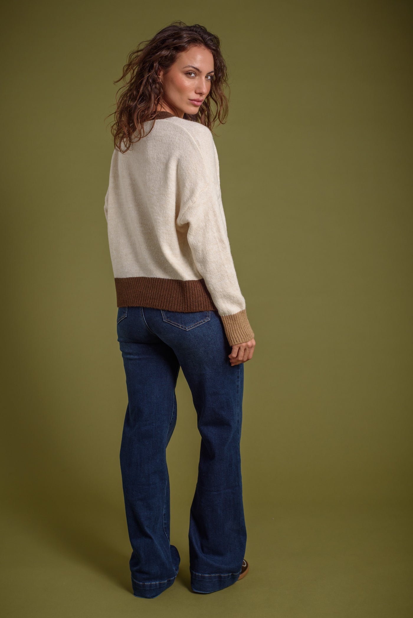 Cardigan Roma Beige