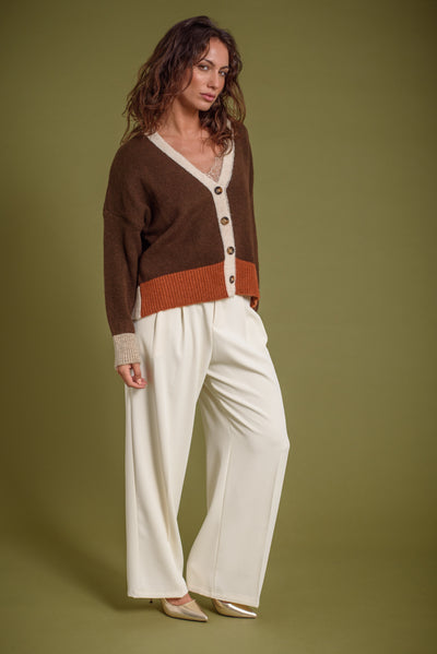 Cardigan Roma Chocolate