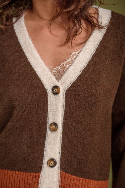 Cardigan Roma Chocolate