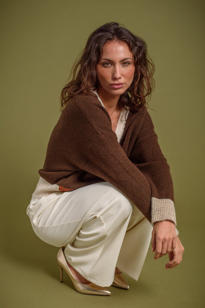 Cardigan Roma Chocolate