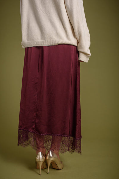 Falda Laia Borgoña