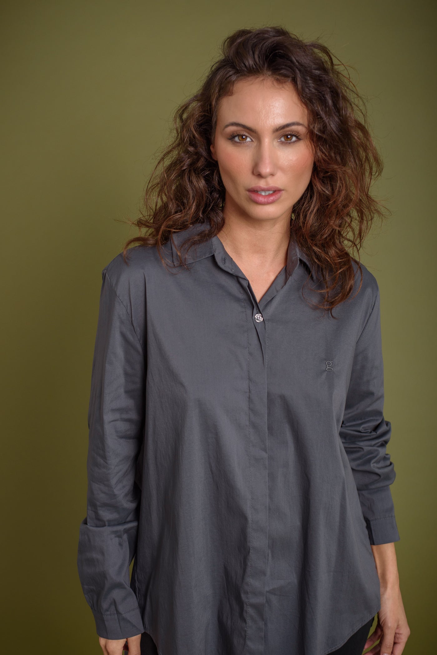 Camisa Melissa Plomo