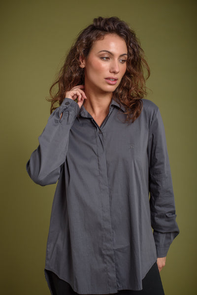 Camisa Melissa Plomo