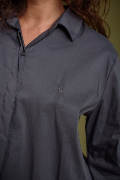 Camisa Melissa Plomo