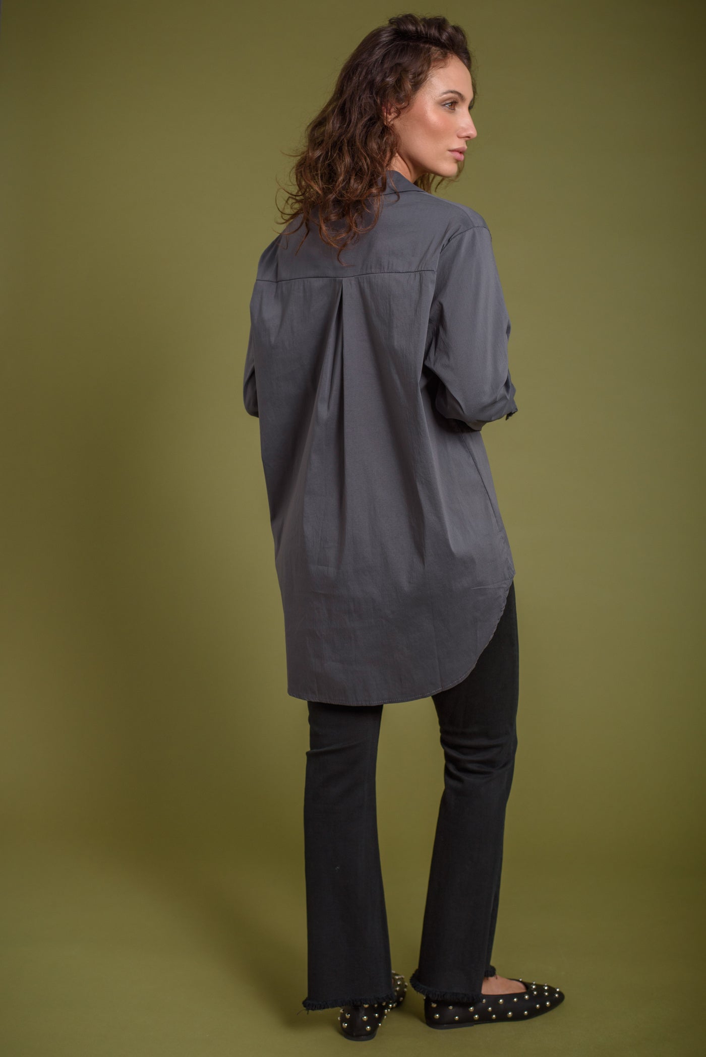 Camisa Melissa Plomo