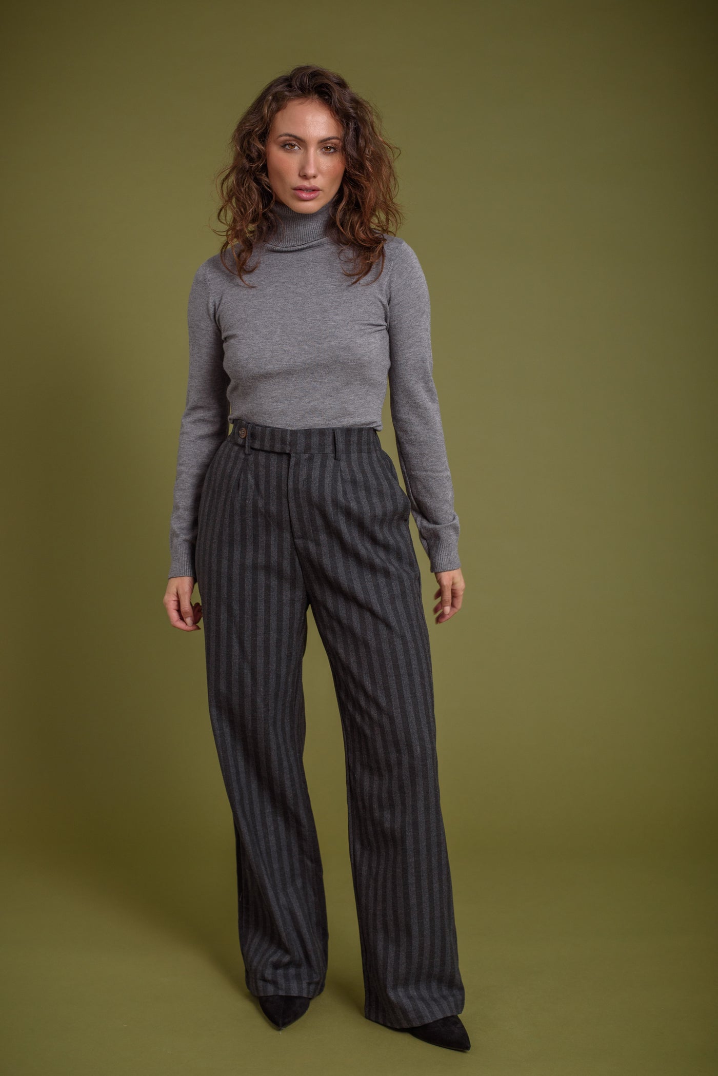 Pantalones Maria Gris