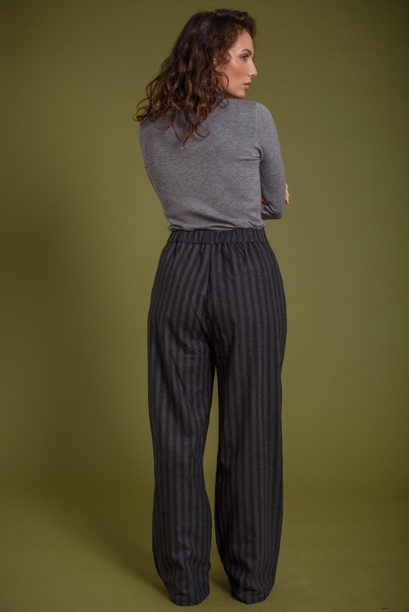 Pantalones Maria Gris