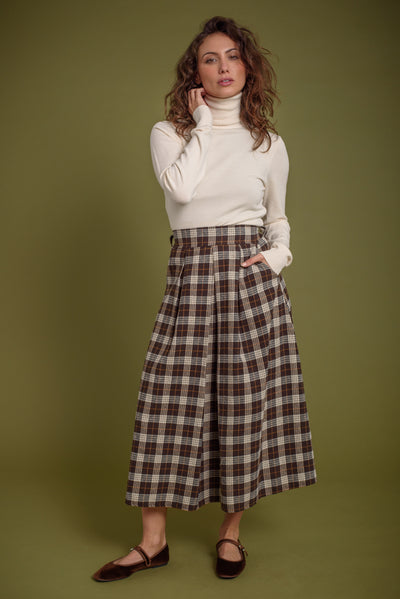 Falda Briana Chocolate