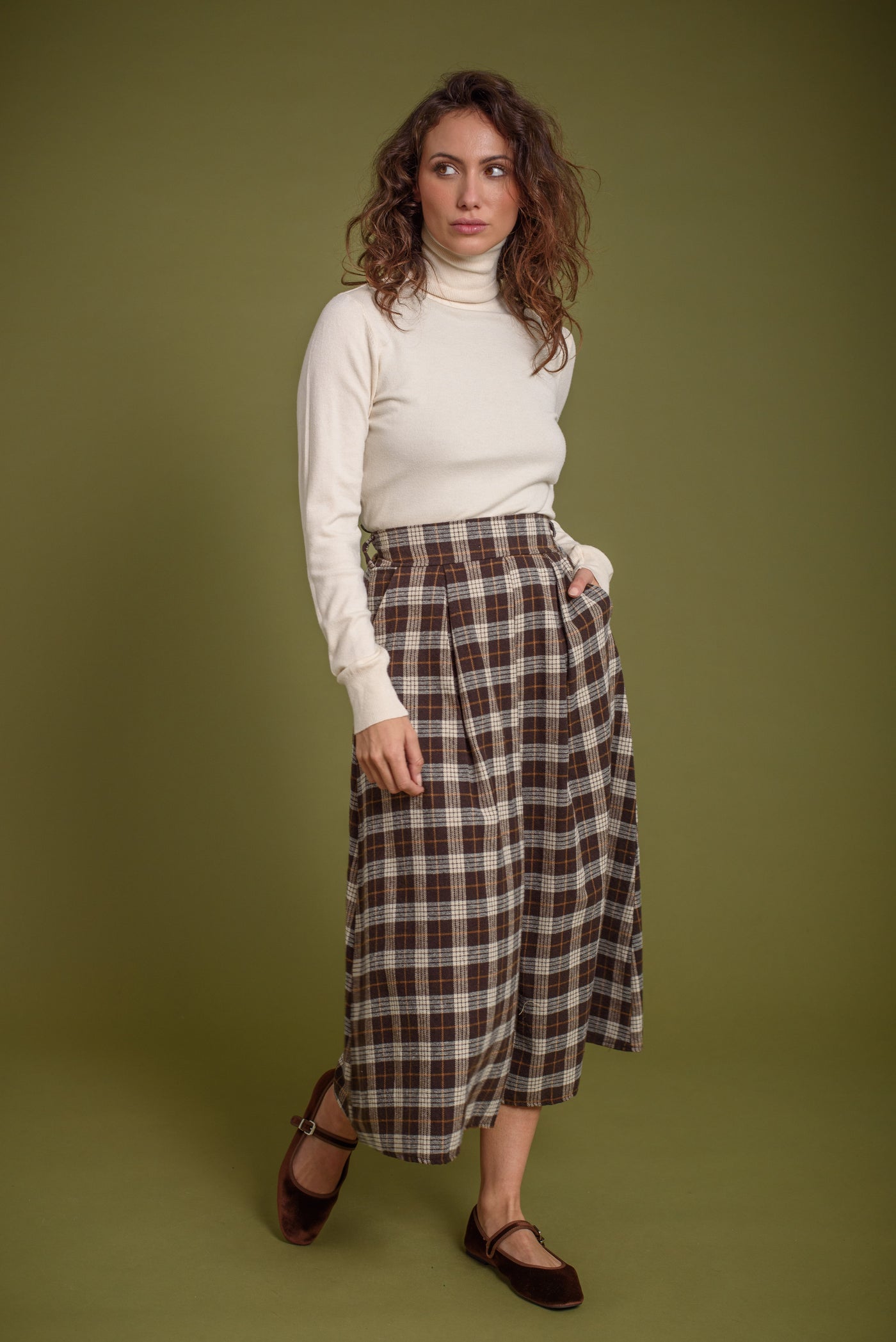 Falda Briana Chocolate