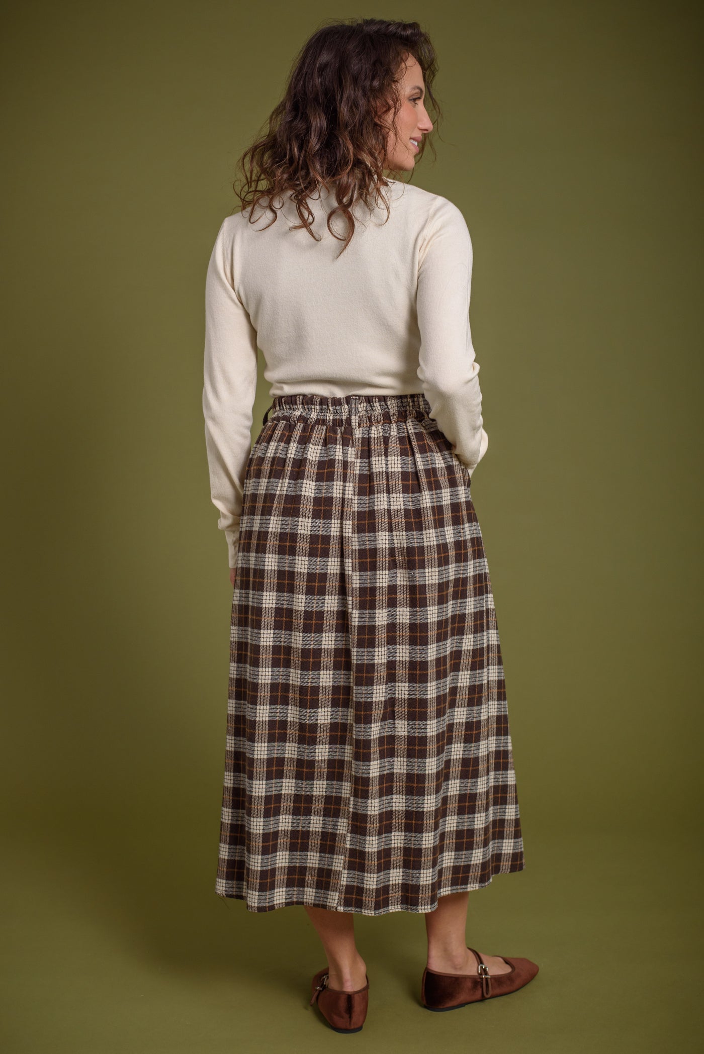 Falda Briana Chocolate