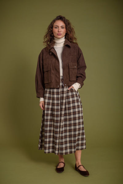 Falda Briana Chocolate