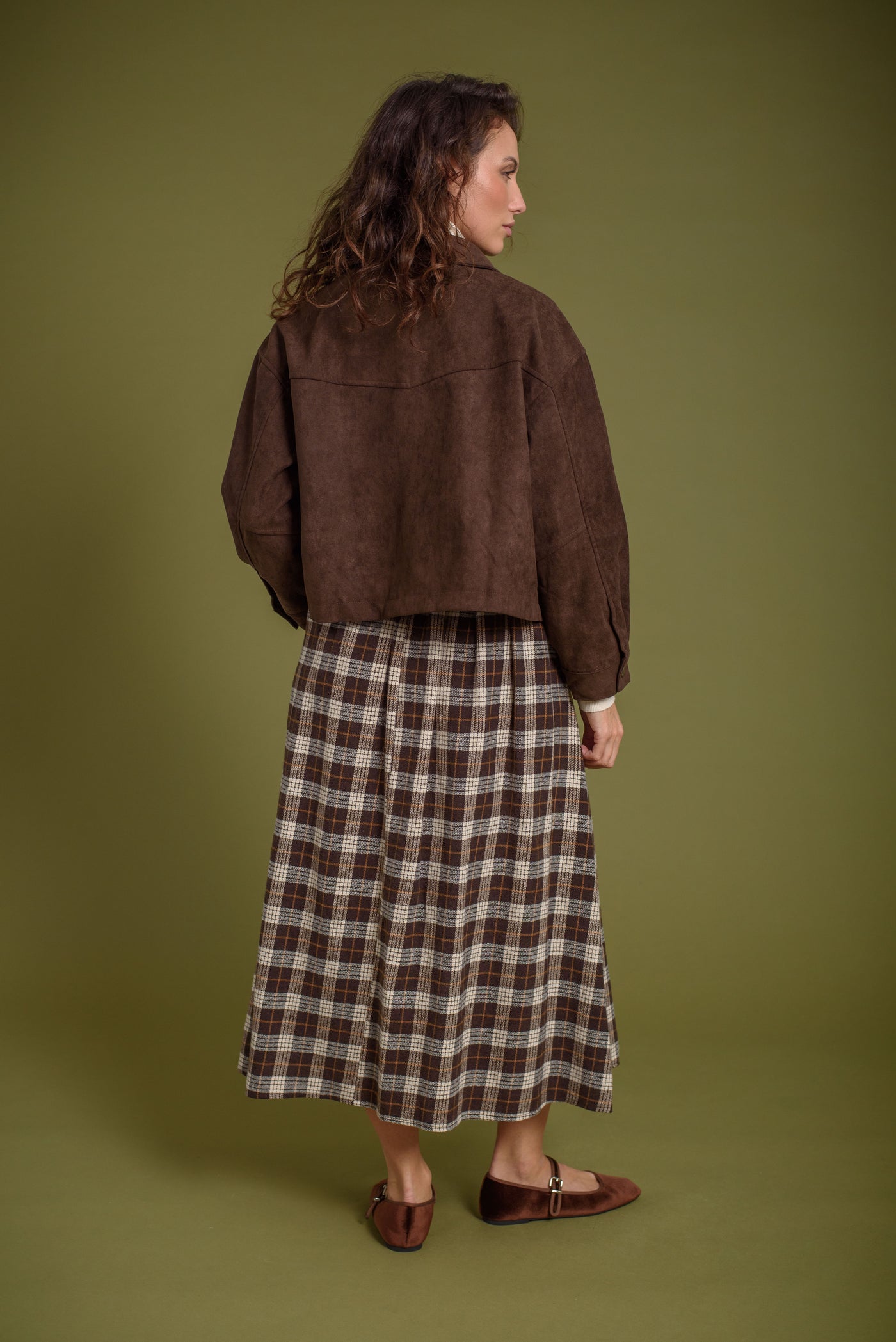 Falda Briana Chocolate