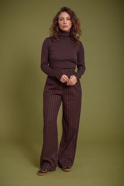 Pantalones Maria Chocolate