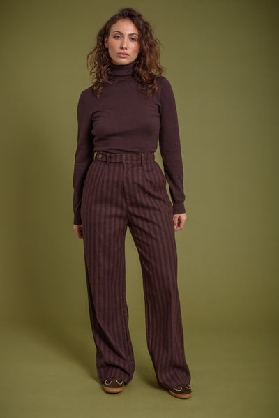 Pantalones Maria Chocolate