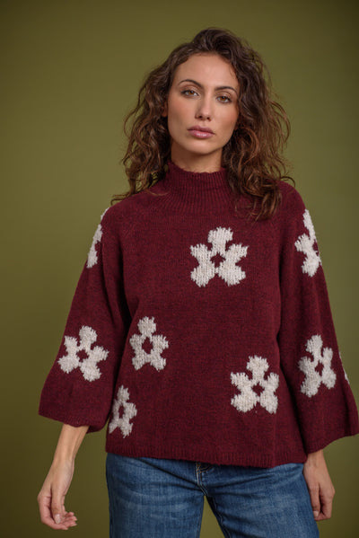 Jersey Catalina Burdeos