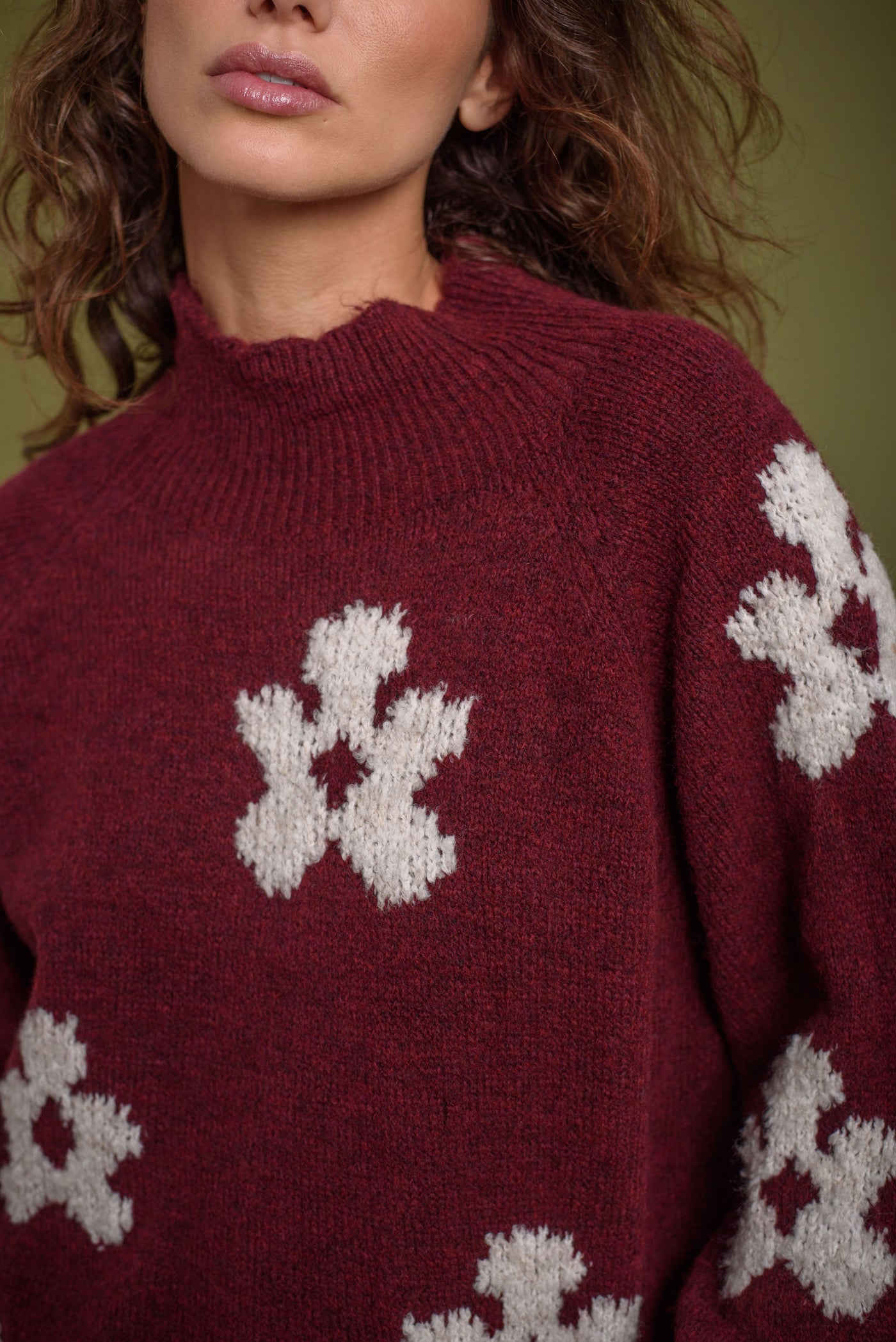 Jersey Catalina Burdeos