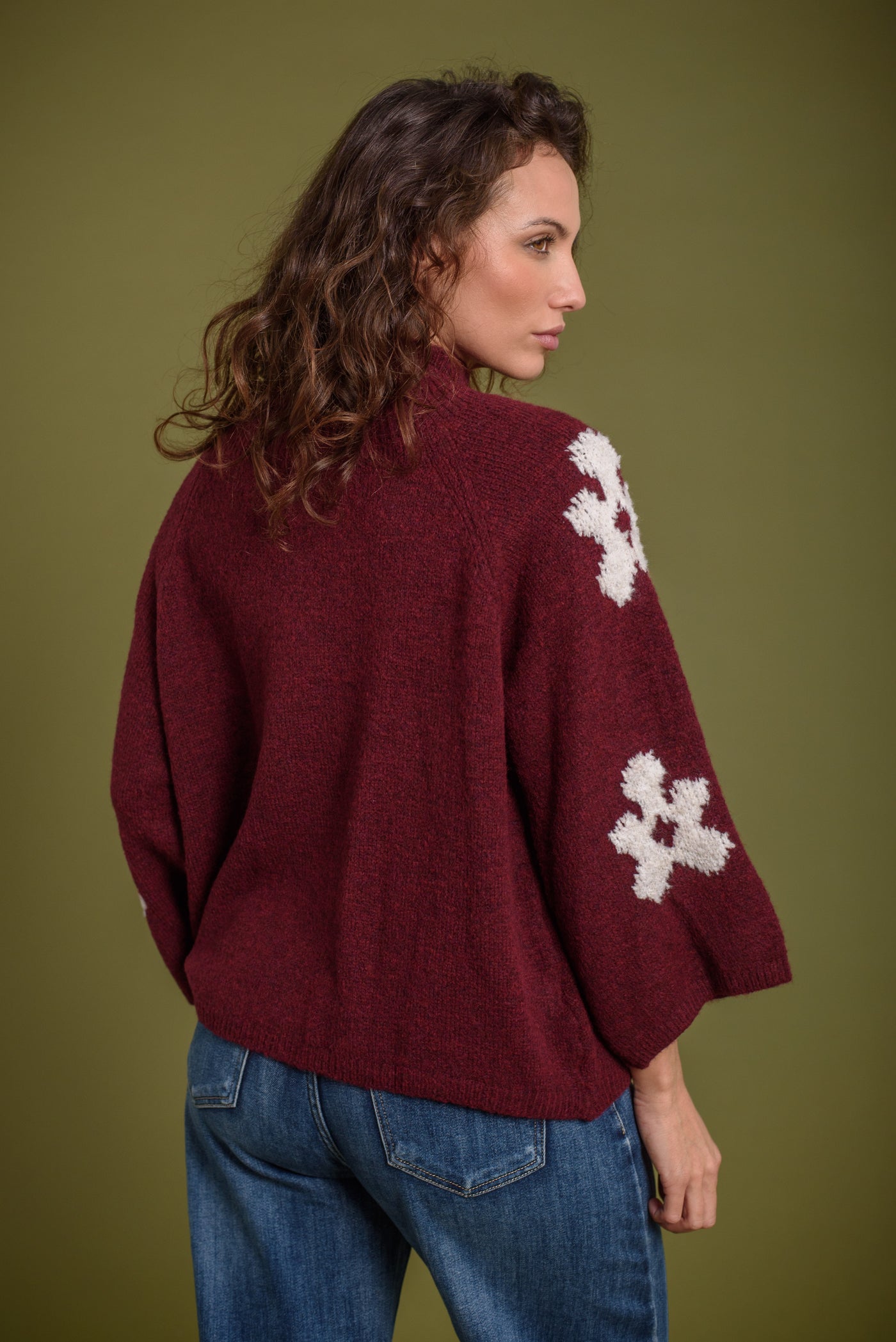 Jersey Catalina Burdeos