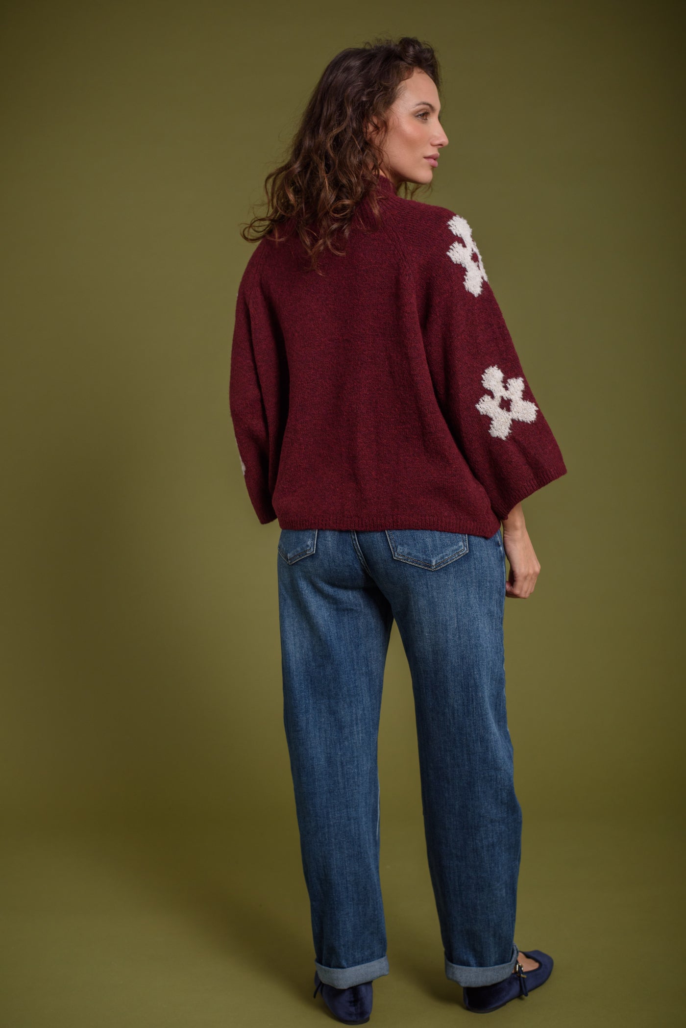 Jersey Catalina Burdeos