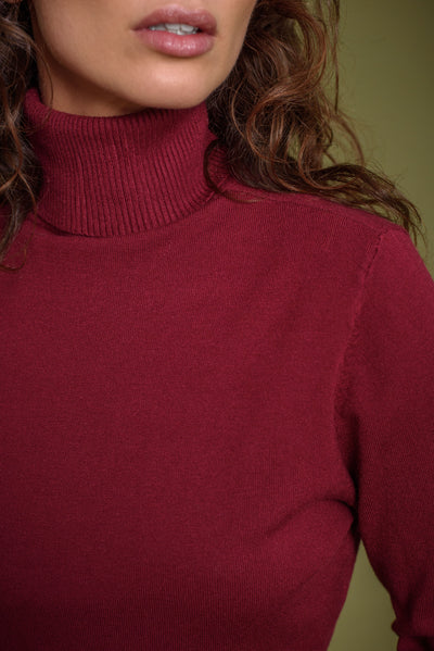 Jersey Poppy Burdeos