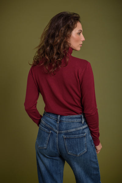 Jersey Poppy Burdeos