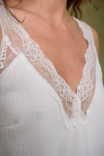 Top Lencero Rita Blanco