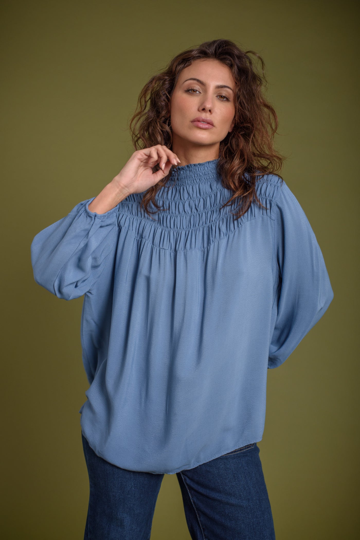 Blusa Candela Azul