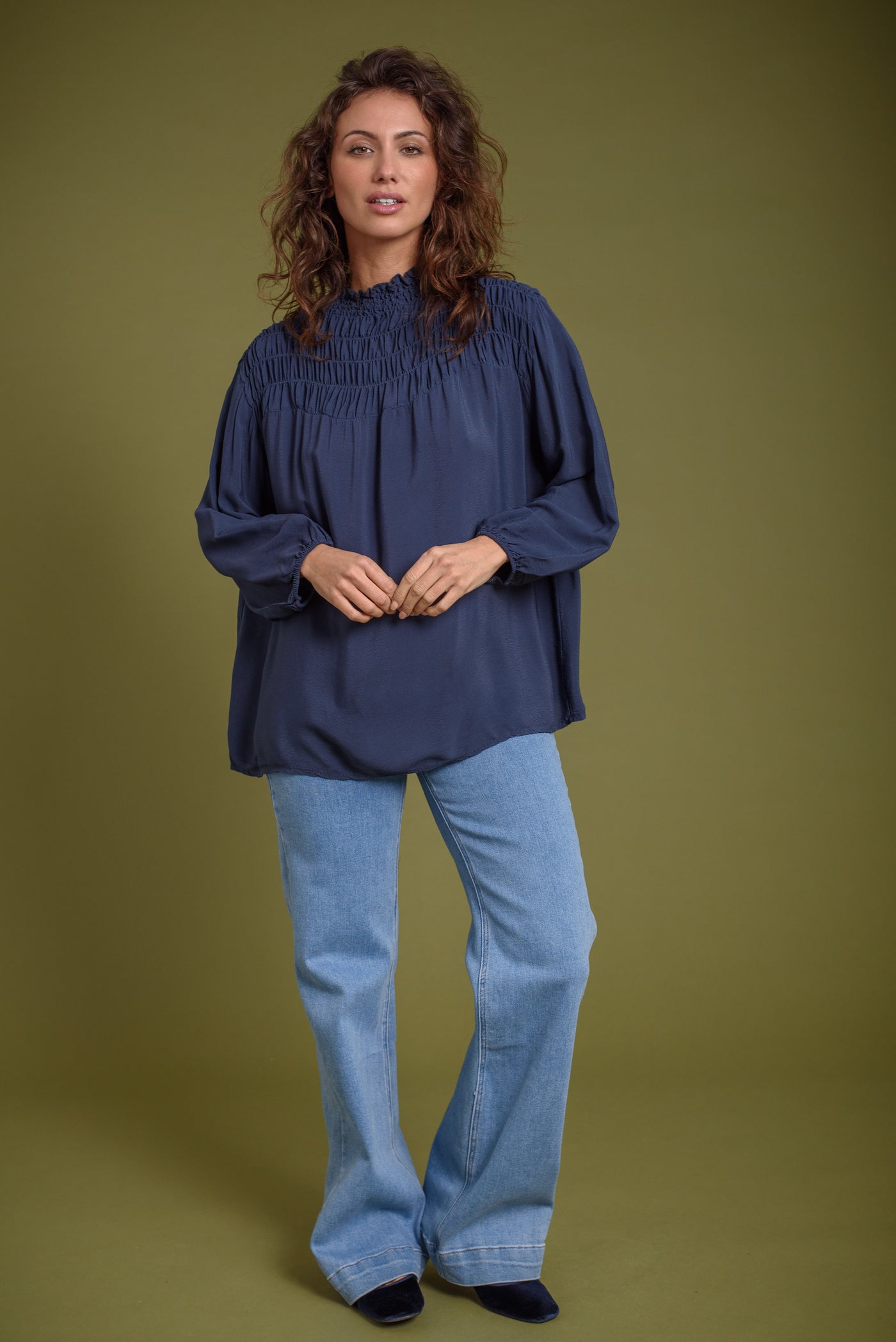 Blusa Candela Marino