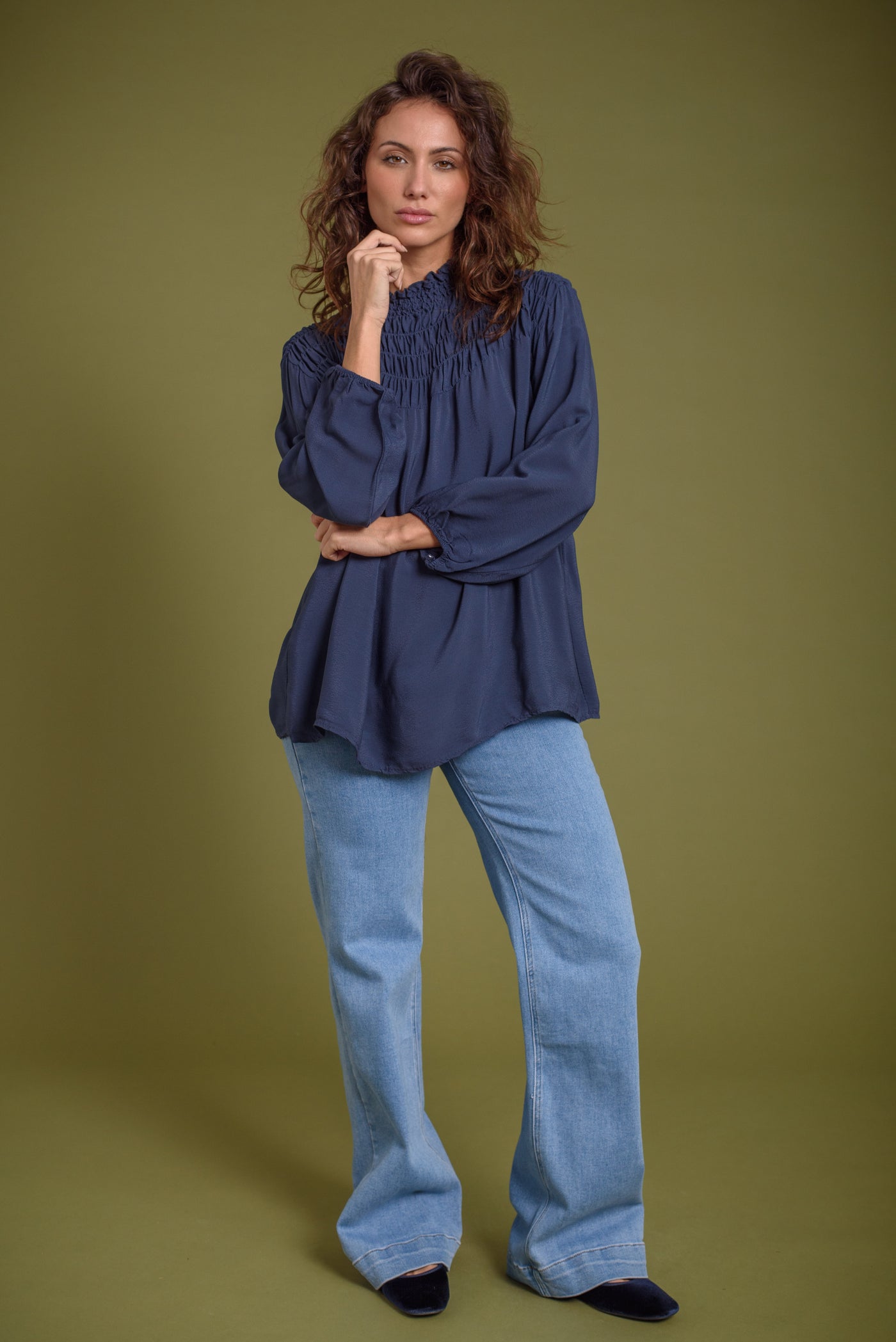 Blusa Candela Marino