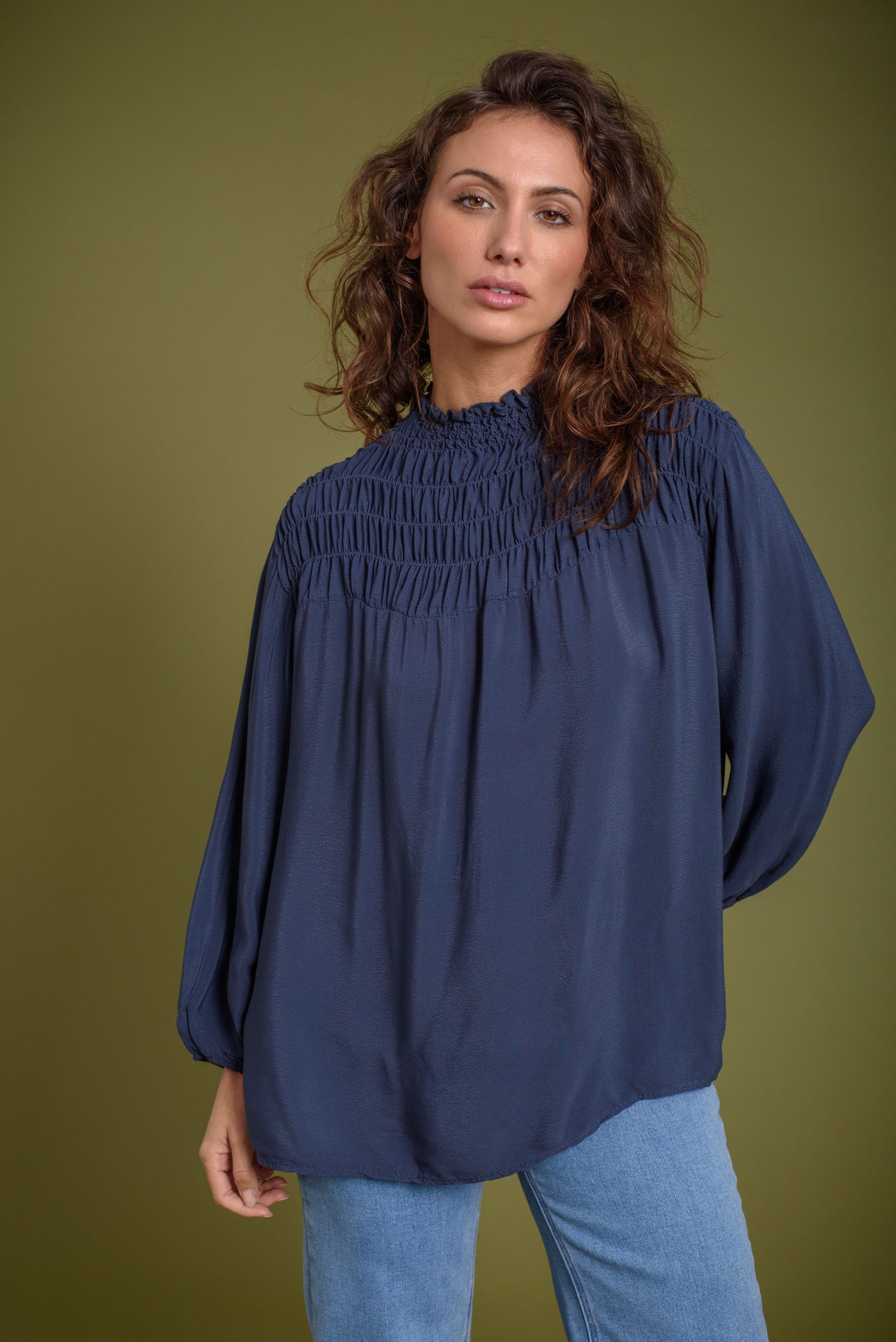 Blusa Candela Marino