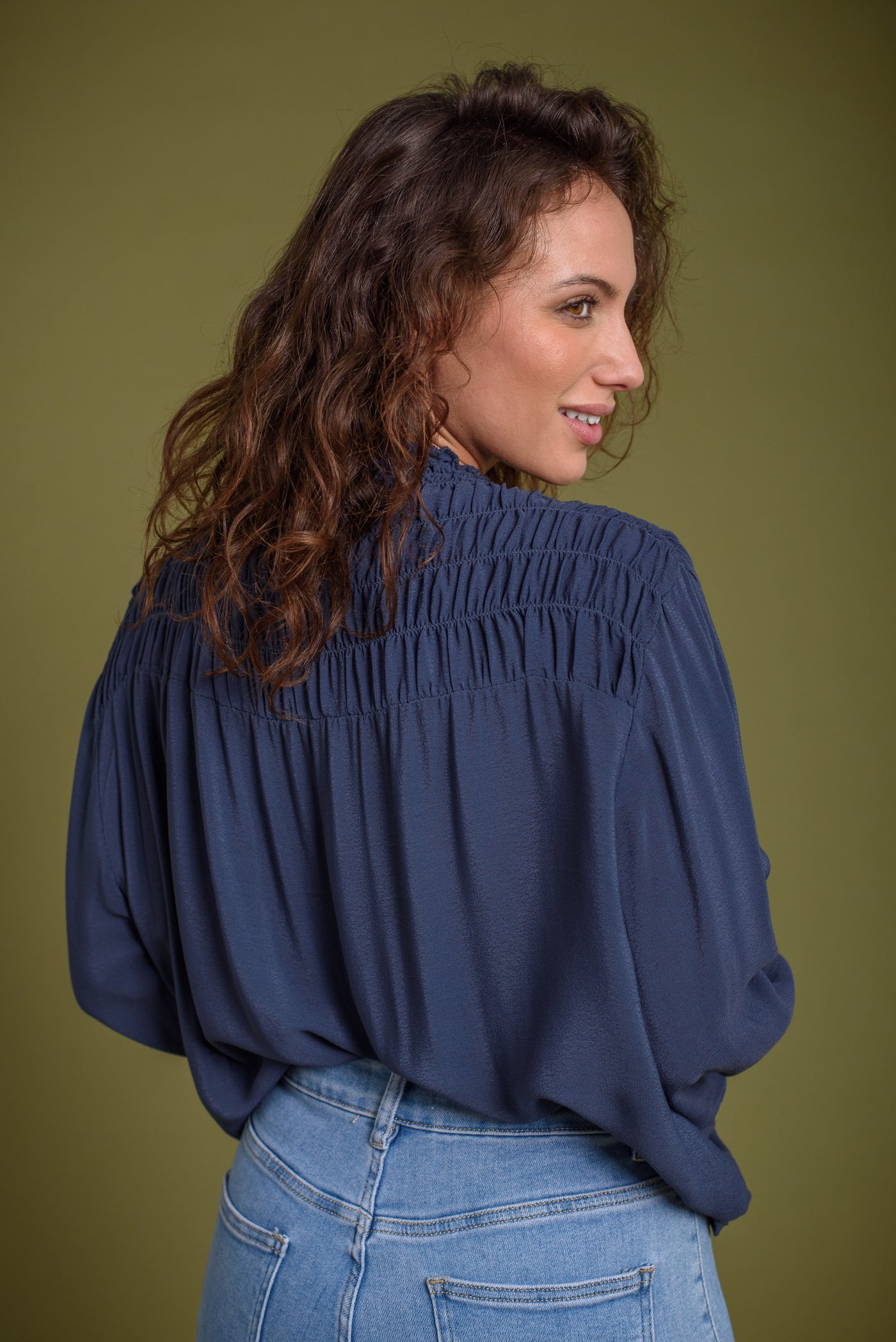 Blusa Candela Marino