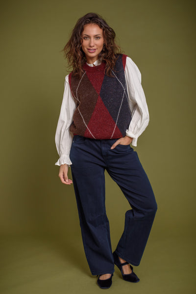 Chaleco Belly Marino