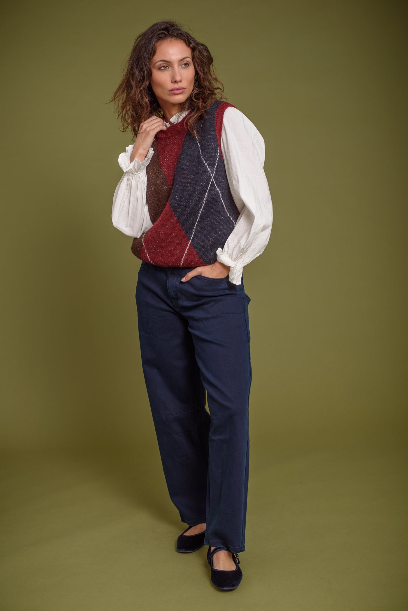 Chaleco Belly Marino