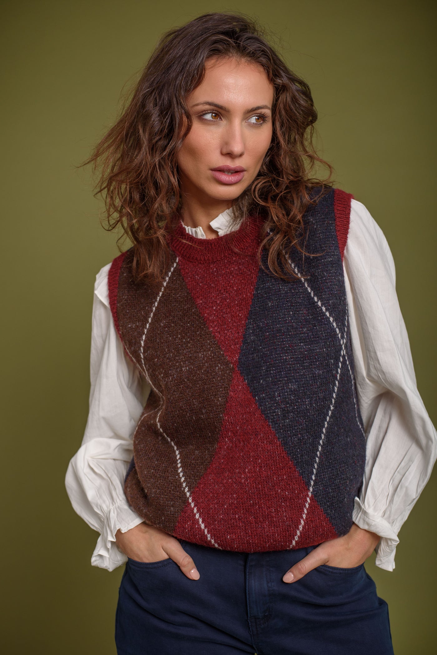 Chaleco Belly Marino