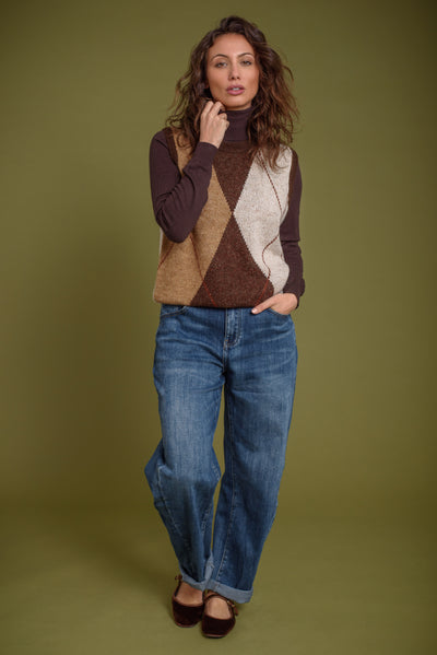 Chaleco Belly Chocolate